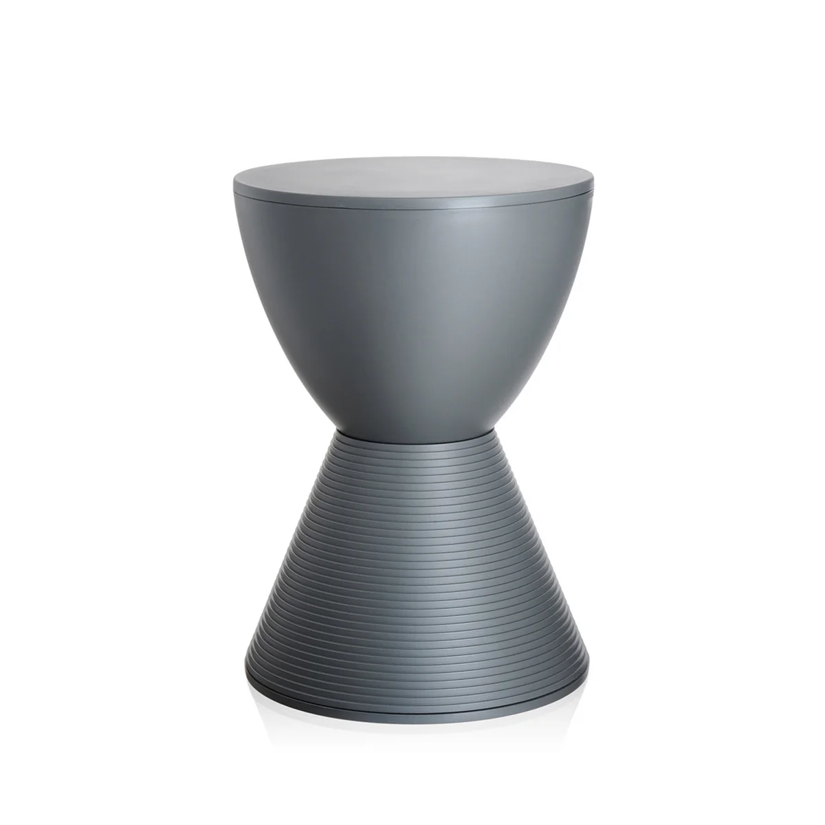 Kartell - Prince AHA Tabouret, gris colombe Kartell - Prince AHA Tabouret, gris colombe