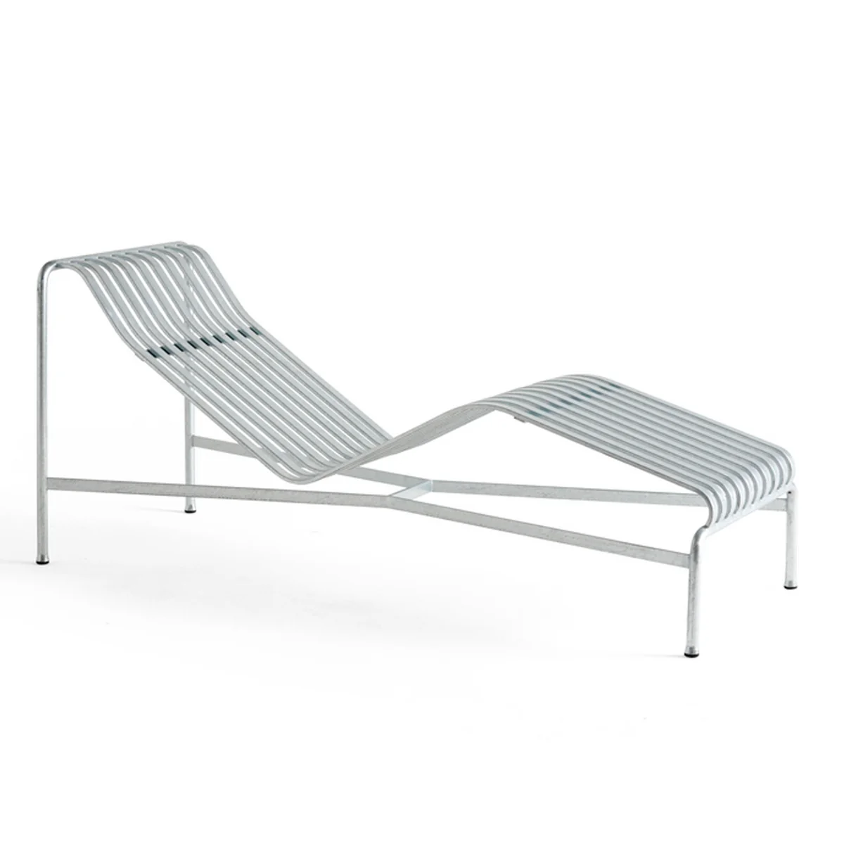 HAY - Palissade Chaise Longue Chaise longue, hot galvanised HAY - Palissade Chaise Longue Chaise longue, hot galvanised