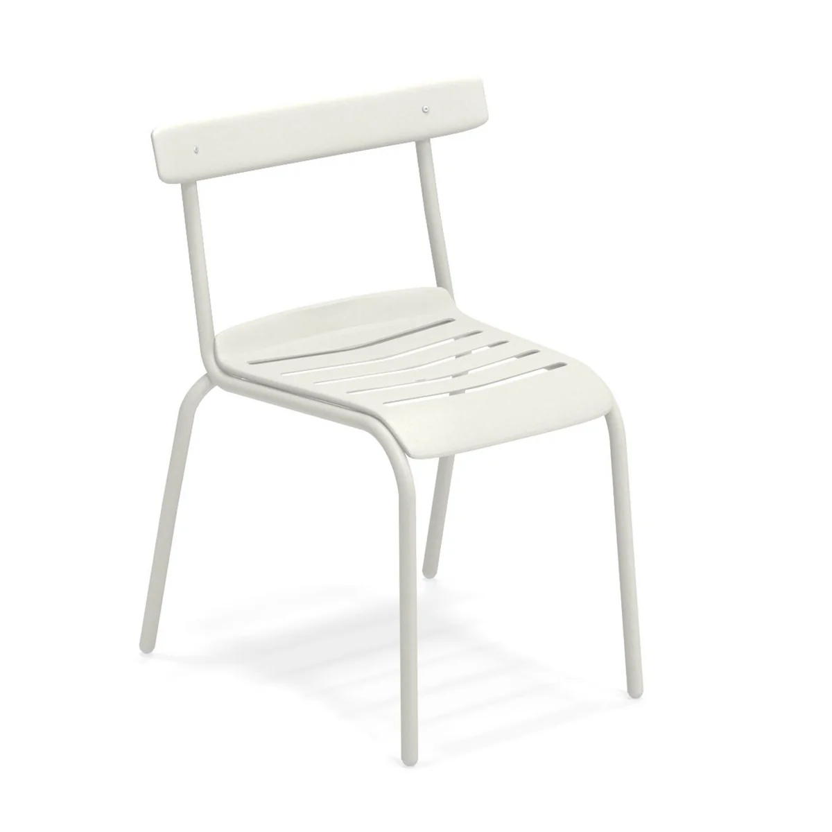 Emu - Miky Chaise de jardin, blanche Emu - Miky Chaise de jardin, blanche