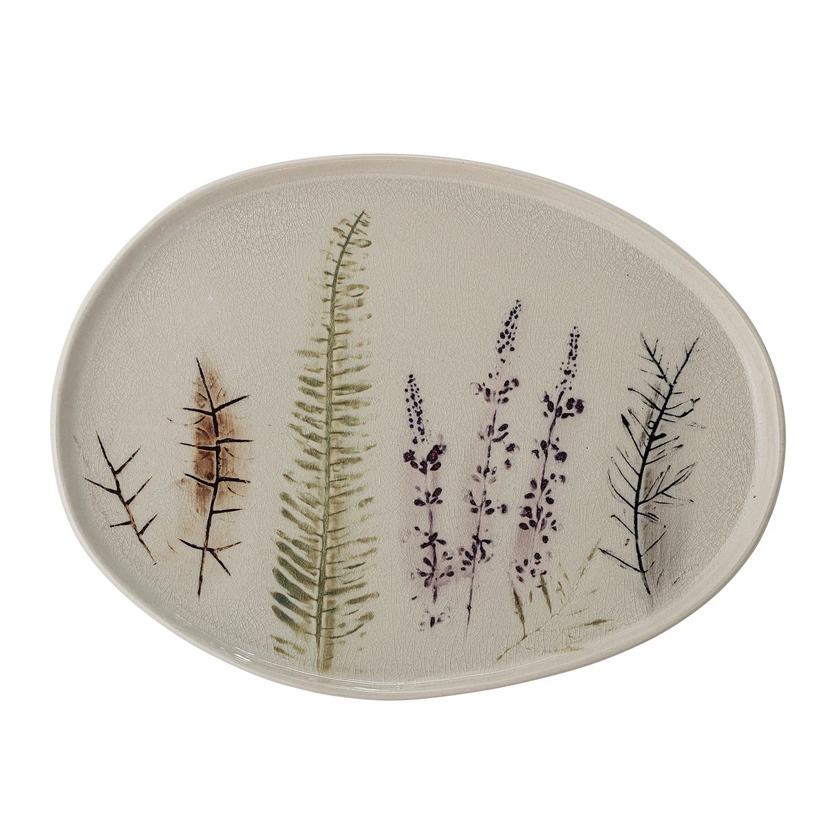 Bloomingville - Bea Vaisselle, plat de service, naturel Bloomingville - Bea Vaisselle, plat de service, naturel