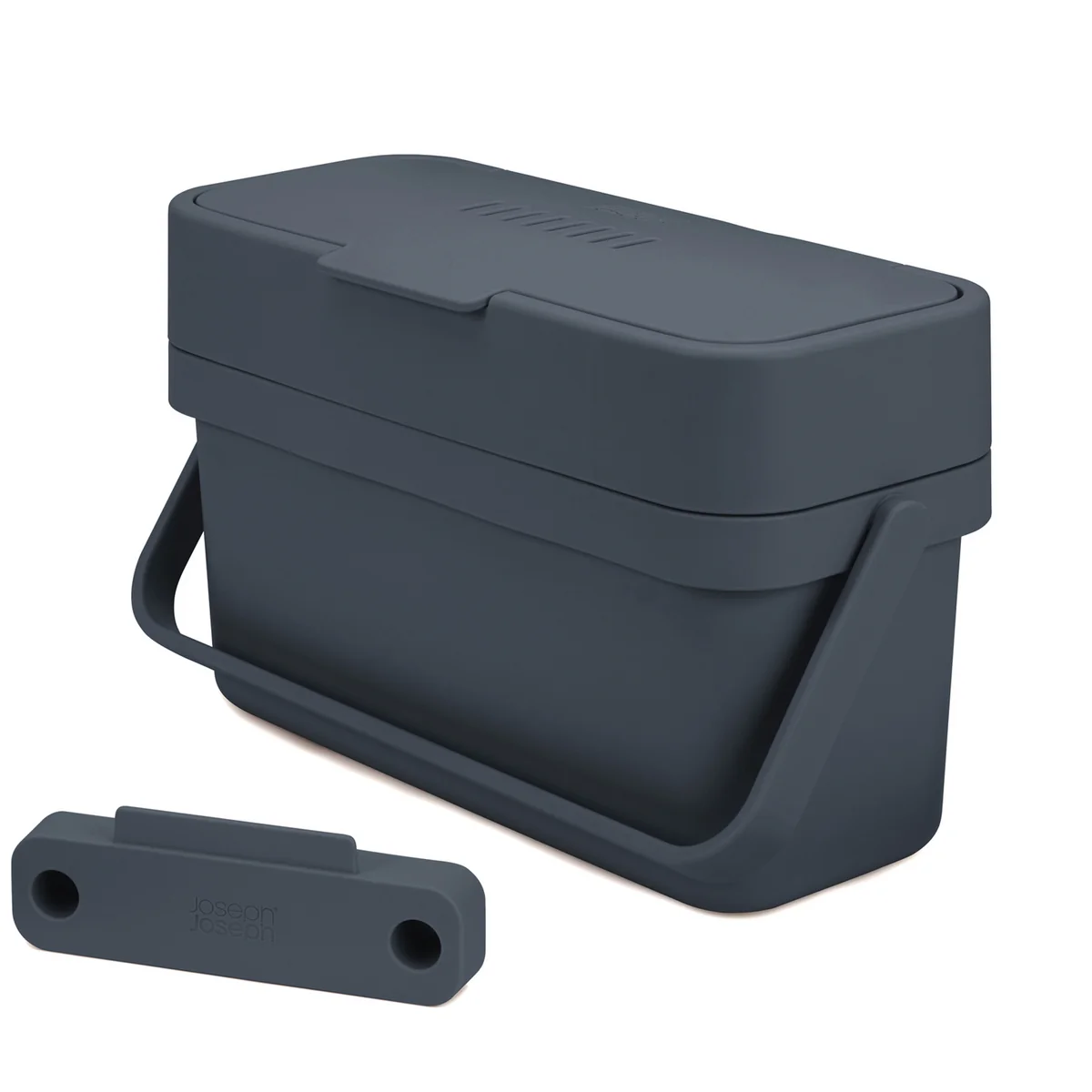 Joseph Joseph - Compo 4 Poubelle pour déchets organiques avec support, graphite Joseph Joseph - Compo 4 Poubelle pour déchets organiques avec support, graphite