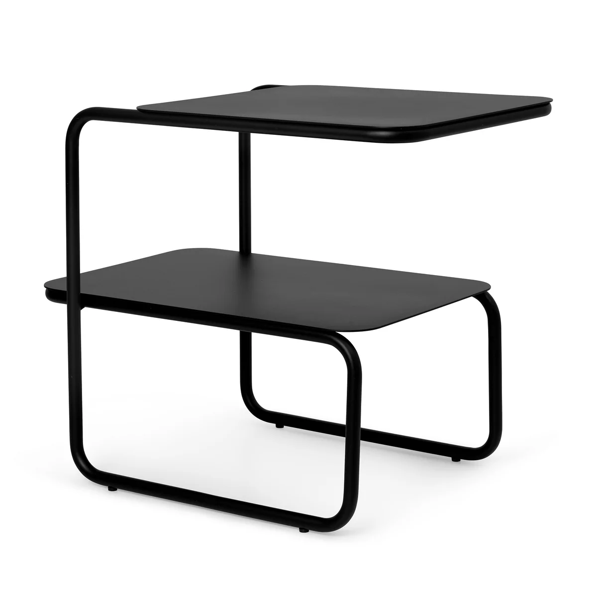 Ferm Living - Level Table d'appoint, noire Ferm Living - Level Table d'appoint, noire