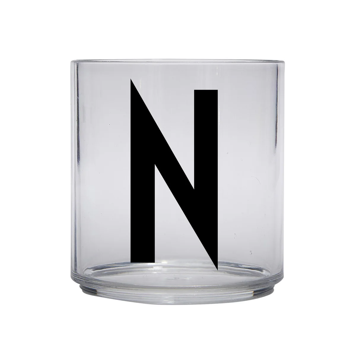 Design Letters - AJ Kids Personal Verre à boire, N Design Letters - AJ Kids Personal Verre à boire, N