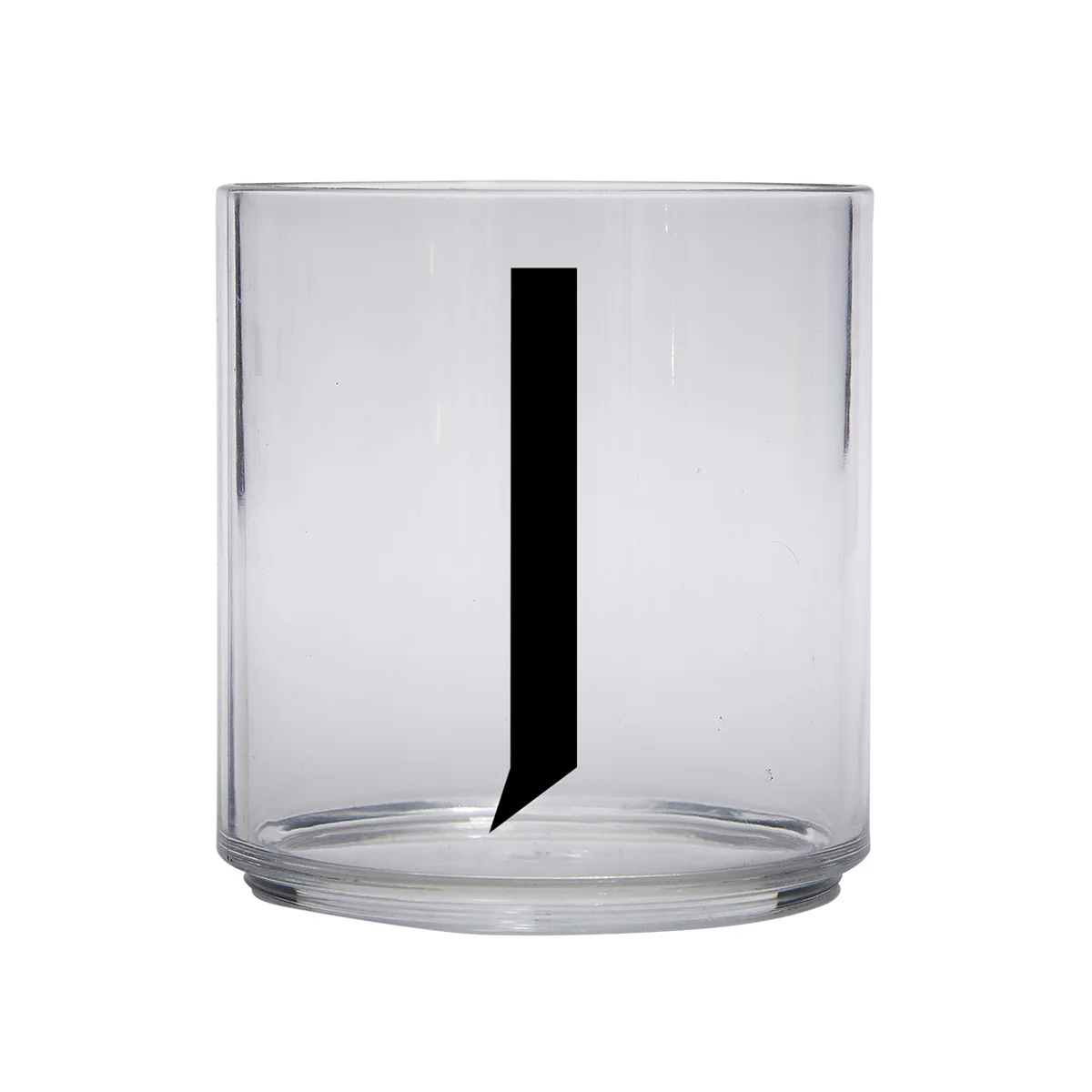 Design Letters - AJ Kids Personal Verre à boire, J Design Letters - AJ Kids Personal Verre à boire, J