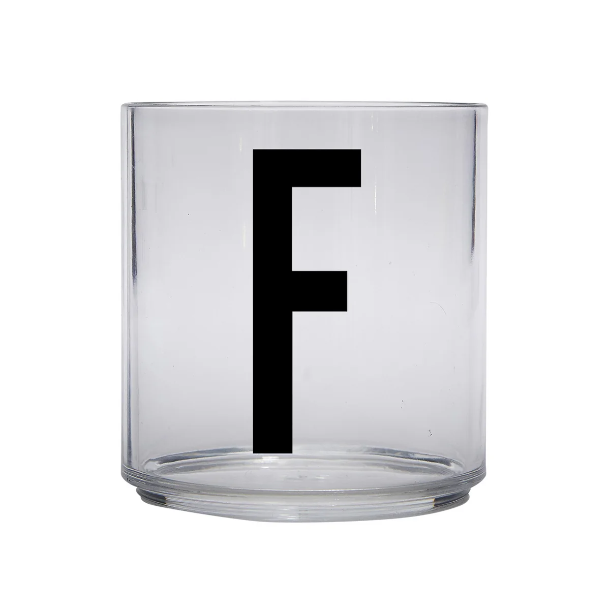 Design Letters - AJ Kids Personal Verre à boire, F Design Letters - AJ Kids Personal Verre à boire, F