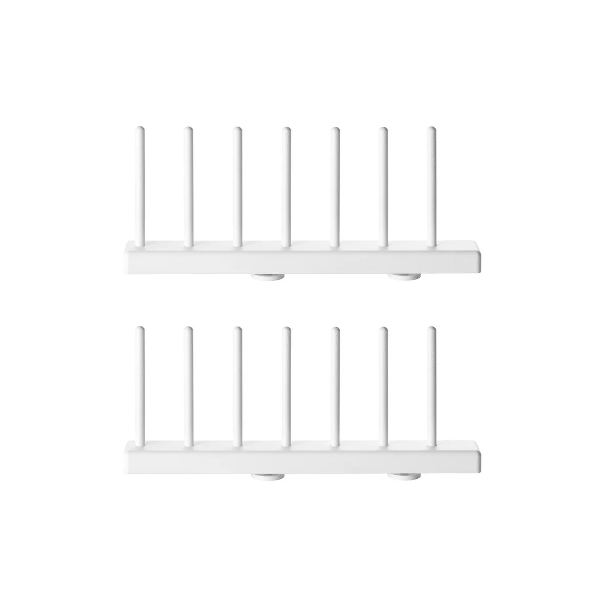 String - Porte-assiettes, 20 cm blanc (lot de 2) String - Porte-assiettes, 20 cm blanc (lot de 2)