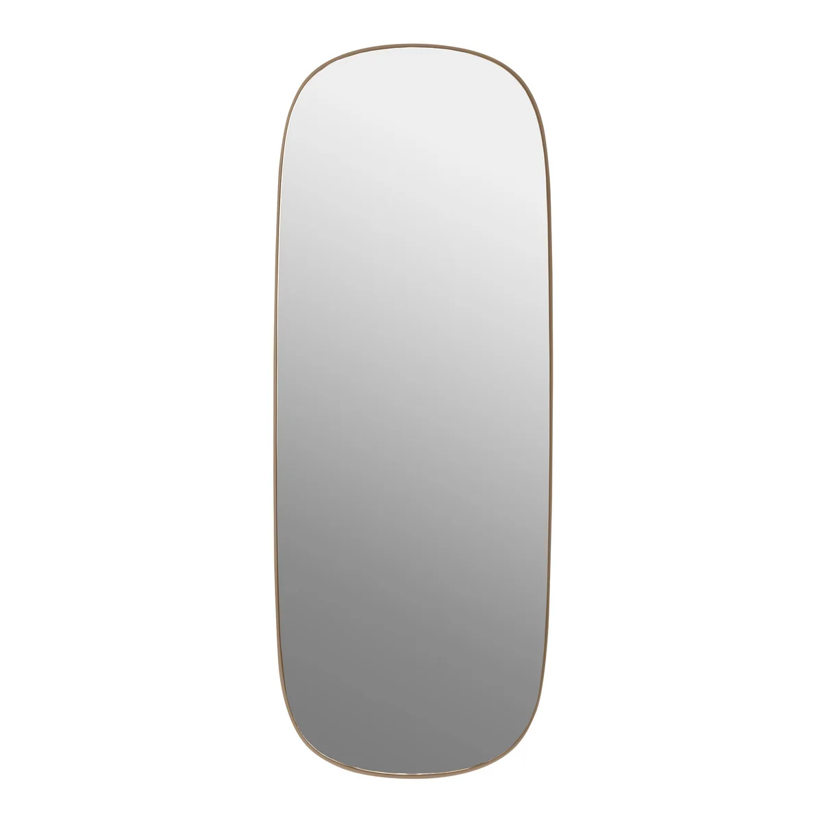 Muuto - Framed Mirror , grand, rose / verre clair Muuto - Framed Mirror , grand, rose / verre clair