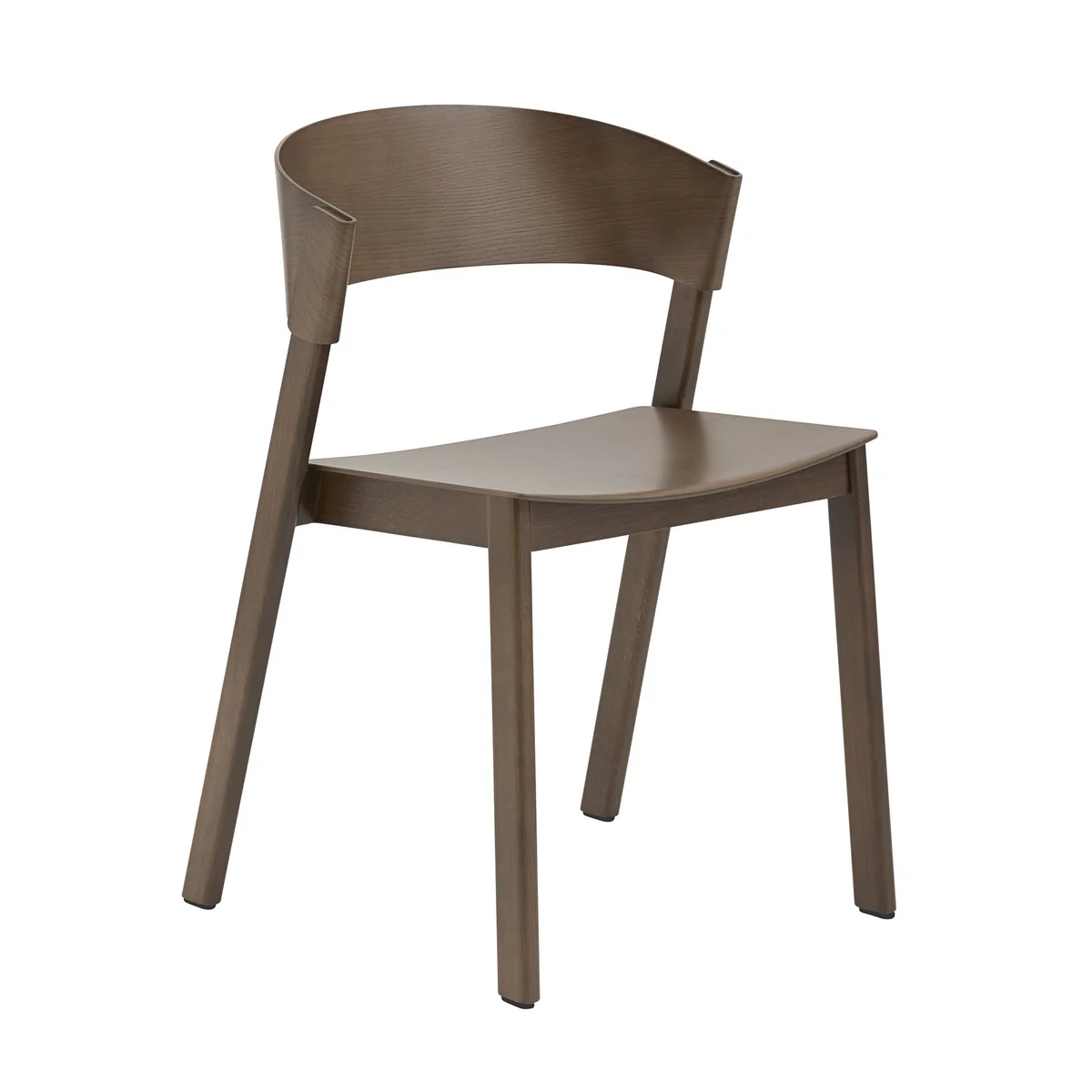 Muuto - Cover Side Chair, marron foncé Muuto - Cover Side Chair, marron foncé