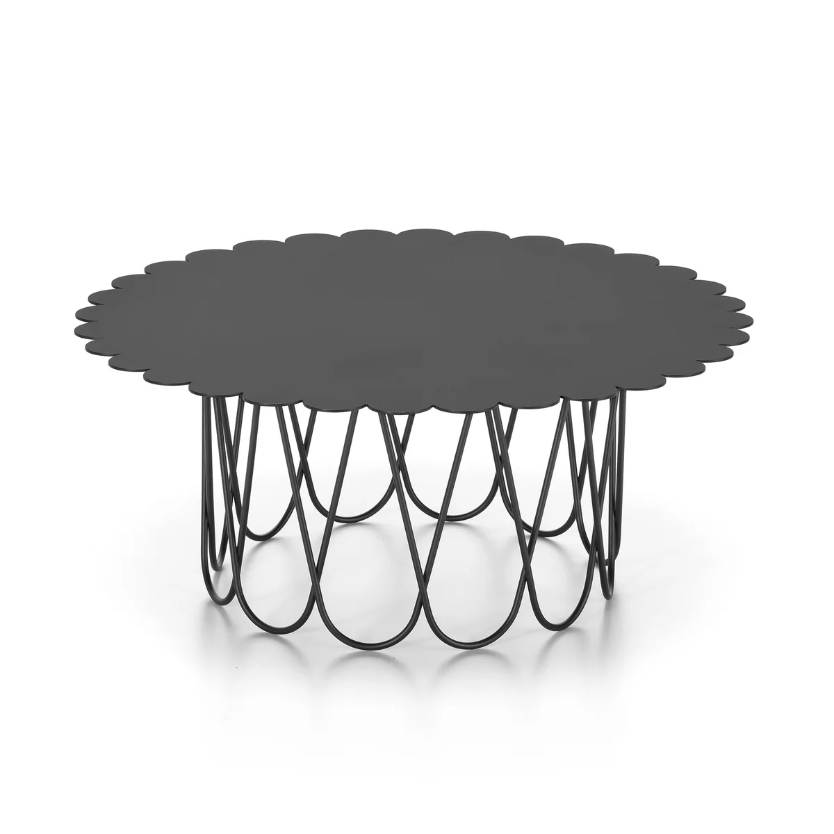 Vitra - Flower Table grand, anthracite