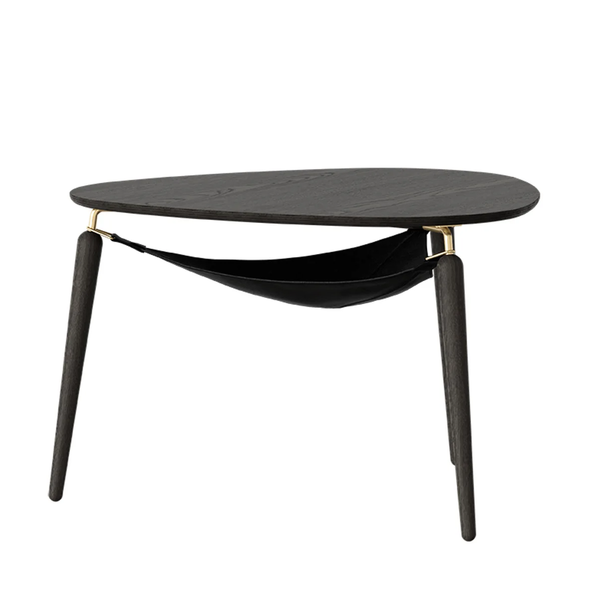 UMAGE - Hang Out Table basse, chêne noir / laiton UMAGE - Hang Out Table basse, chêne noir / laiton