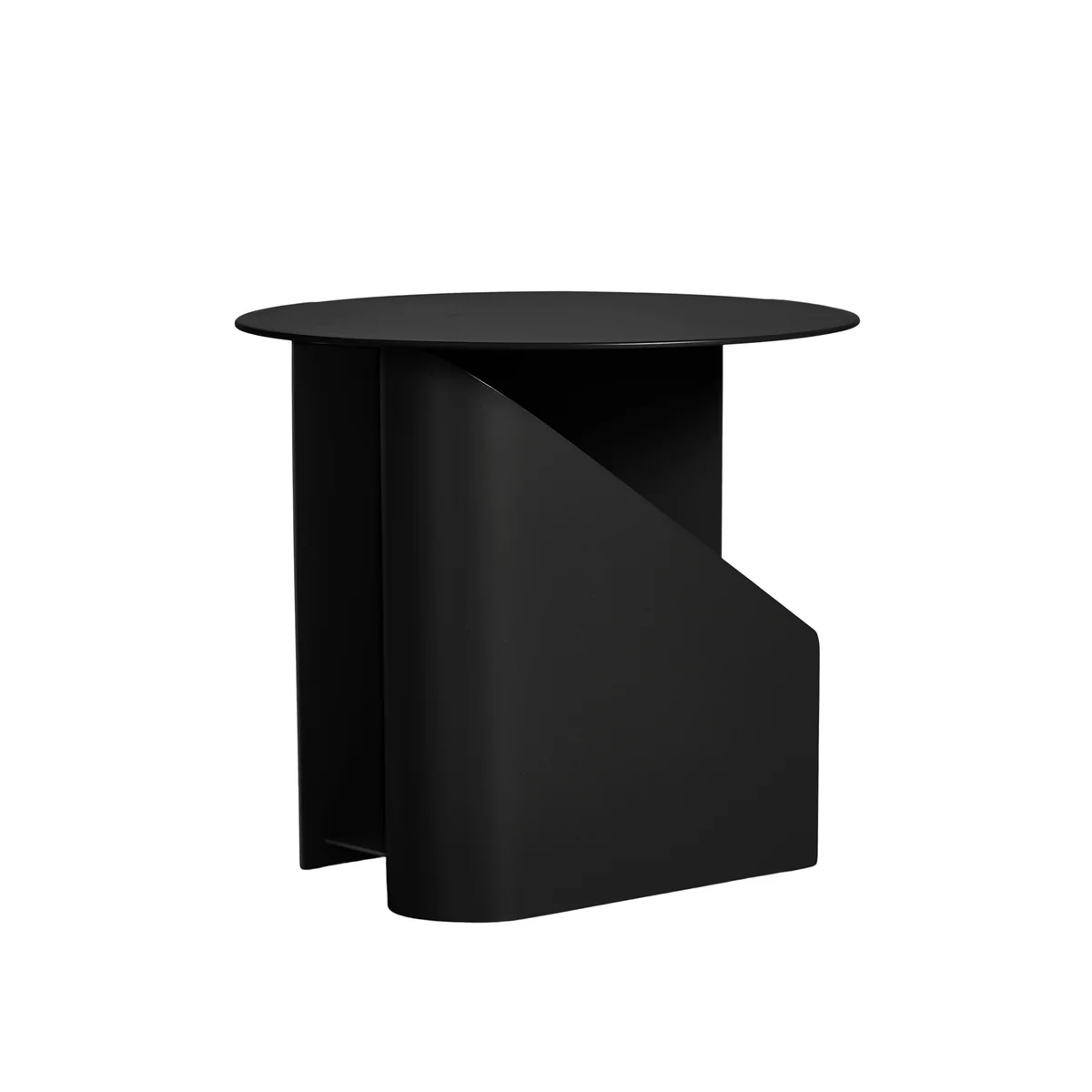 Woud - Sentrum Table d'appoint, Ø 40 x H 36 cm, noir Woud - Sentrum Table d'appoint, Ø 40 x H 36 cm, noir