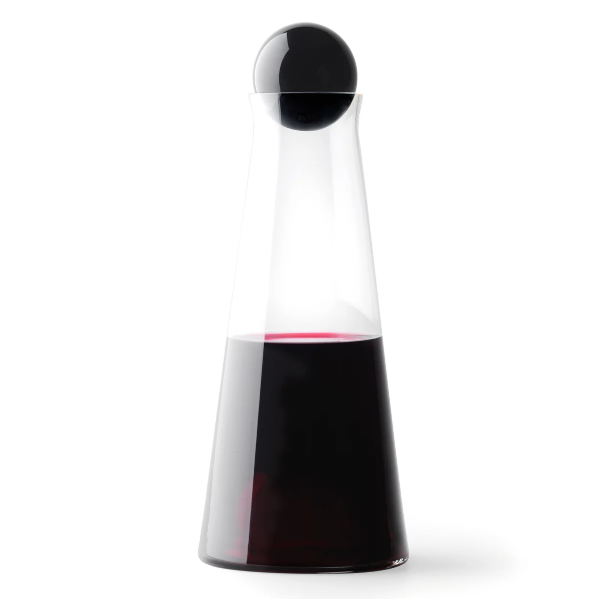 Design House Stockholm - Fia Carafe, H 25 cm, transparent / noir Design House Stockholm - Fia Carafe, H 25 cm, transparent / noir