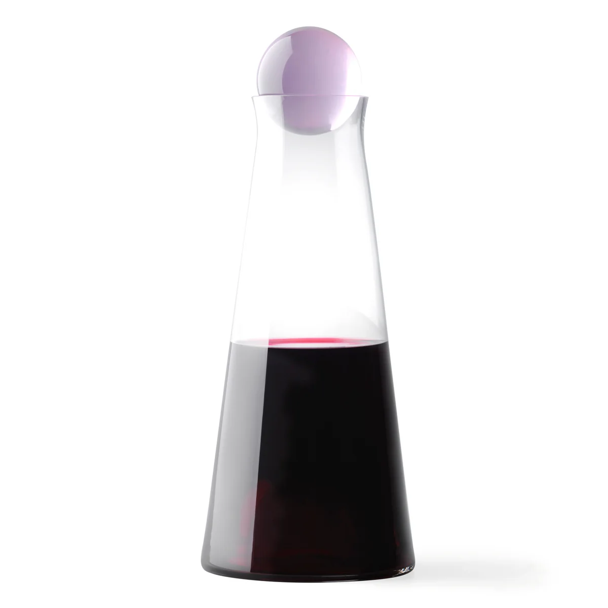 Design House Stockholm - Fia Carafe, H 25 cm, transparent / violet Design House Stockholm - Fia Carafe, H 25 cm, transparent / violet