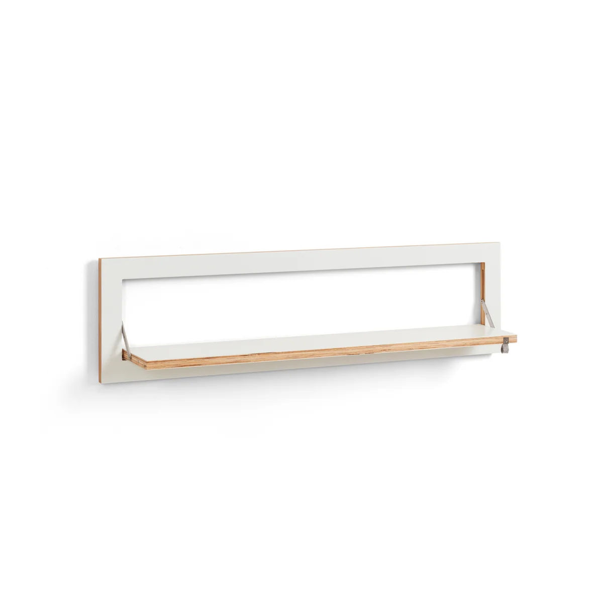 Ambivalenz - Fläpps Étagère, 1 étagère, 100 x 27 cm, blanc Ambivalenz - Fläpps Étagère, 1 étagère, 100 x 27 cm, blanc