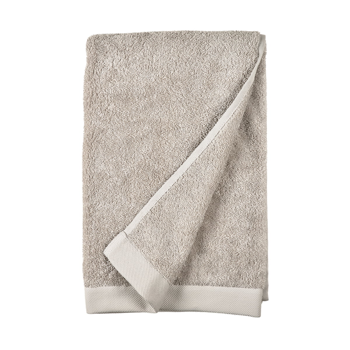 södahl - comfort drap de bain, 70 x 140 cm, gris clair