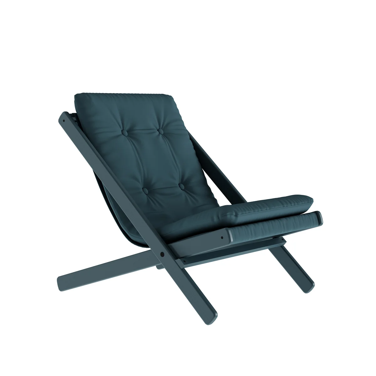 Karup - Boogie Staycation Chaise pliante, blue breeze / bleu pétrole (757) Karup - Boogie Staycation Chaise pliante, blue breeze / bleu pétrole (757)