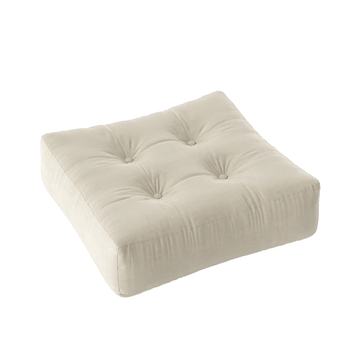 Karup - More Pouf, 70 x 70 cm, beige (747) Karup - More Pouf, 70 x 70 cm, beige (747)