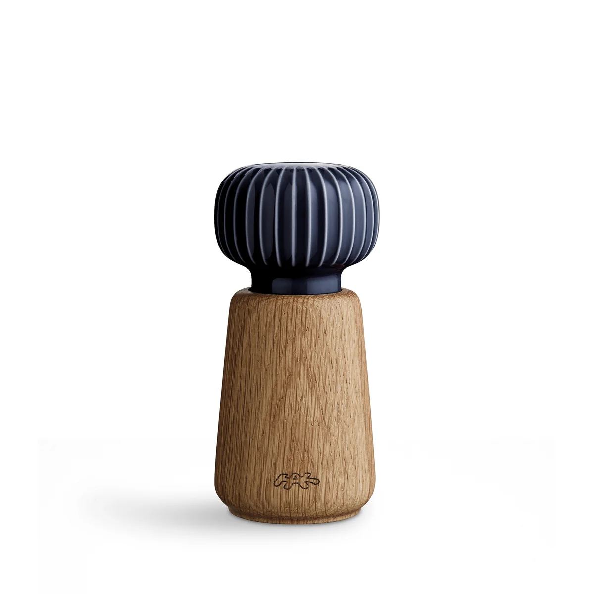 Kähler Design - Hammershøi Moulin à sel et à poivre, petit, indigo Kähler Design - Hammershøi Moulin à sel et à poivre, petit, indigo