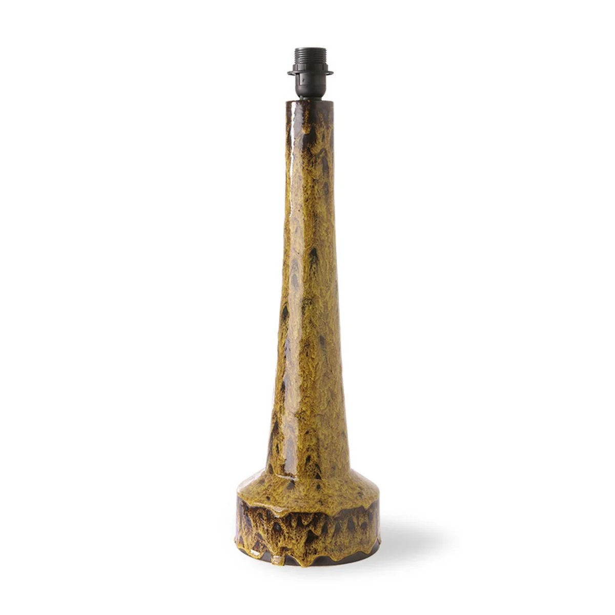 HKliving - Retro Pied de lampe de table, H 62 cm, moutarde HKliving - Retro Pied de lampe de table, H 62 cm, moutarde