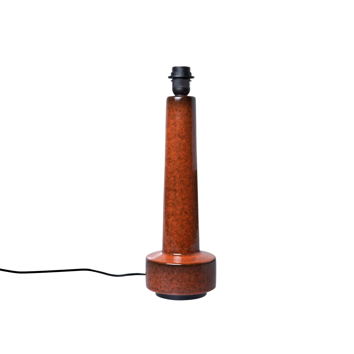 HKliving - Retro Socle de lampe de table, H 48 cm, rouge lave