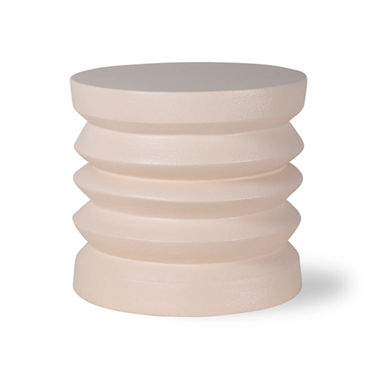 HKliving - Terra Table d'appoint, Ø 38 cm, cream HKliving - Terra Table d'appoint, Ø 38 cm, cream