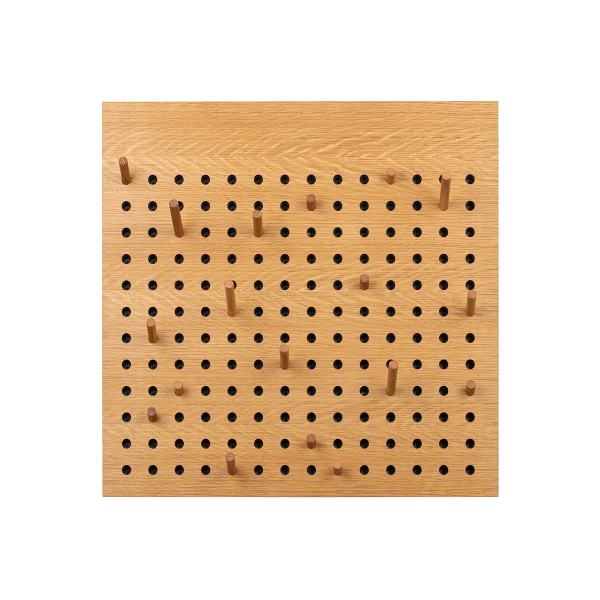 We Do Wood - Scoreboard Portemanteau carré, chêne naturel We Do Wood - Scoreboard Portemanteau carré, chêne naturel