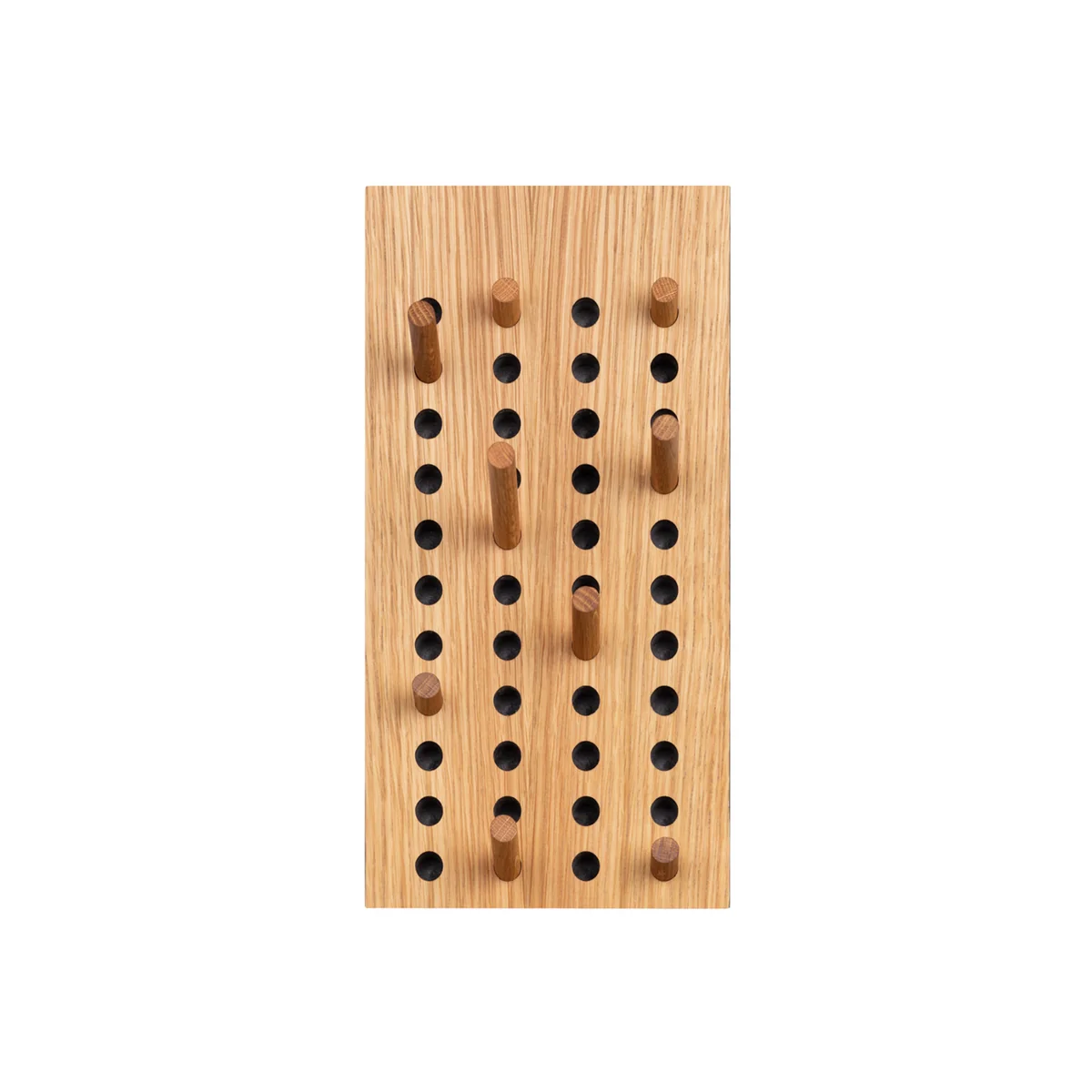 We Do Wood - Scoreboard Petit portemanteau vertical, chêne naturel