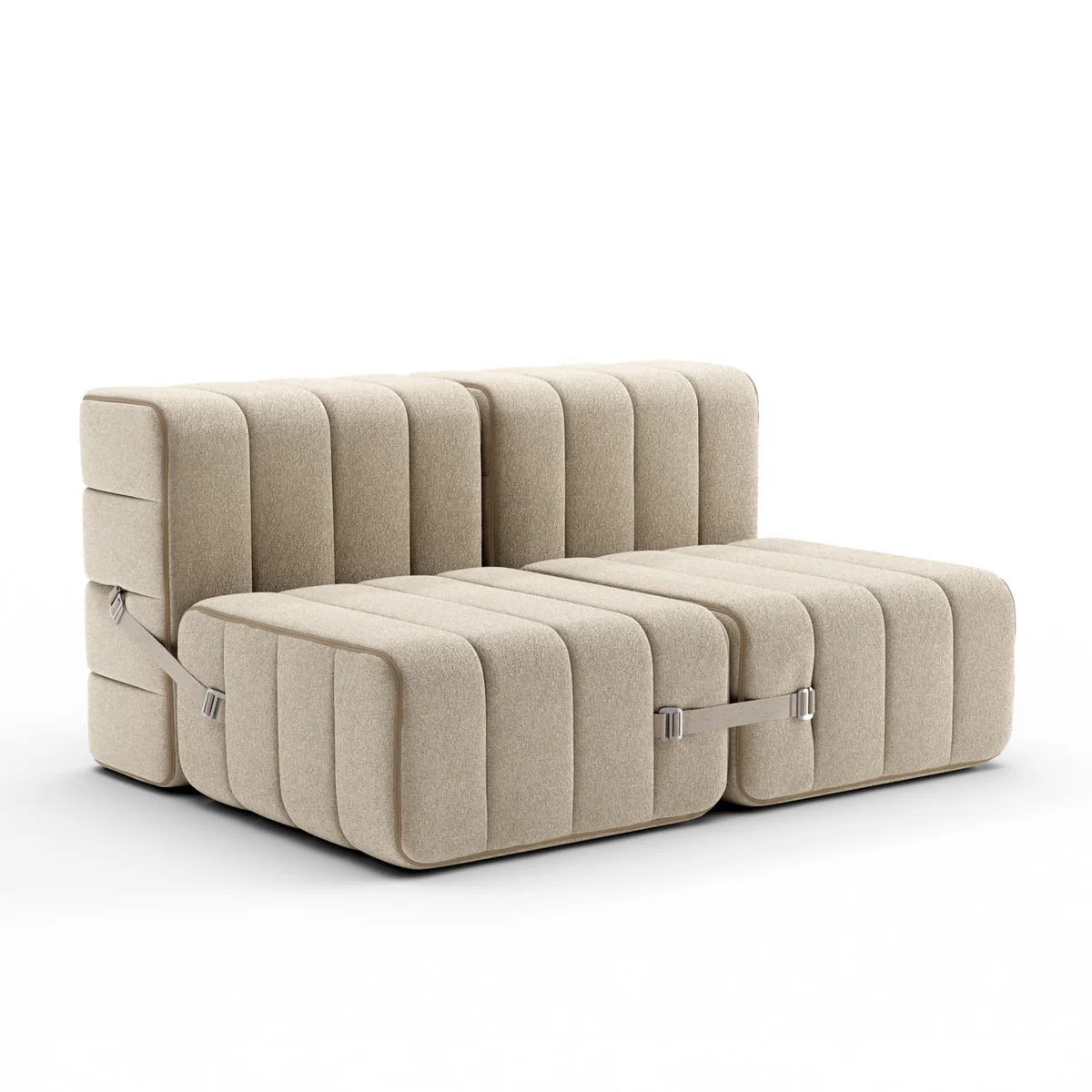 Ambivalenz - Curt Canapé Set 4, gris / beige (Jet - 9110) Ambivalenz - Curt Canapé Set 4, gris / beige (Jet - 9110)