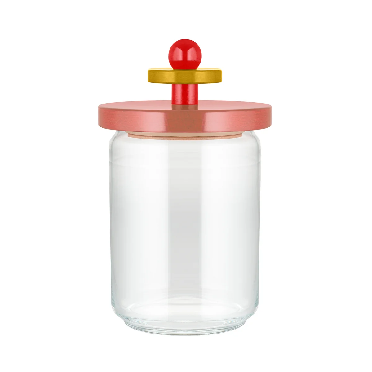 Alessi - Twergi Boîte à provisions, 1 l, rose