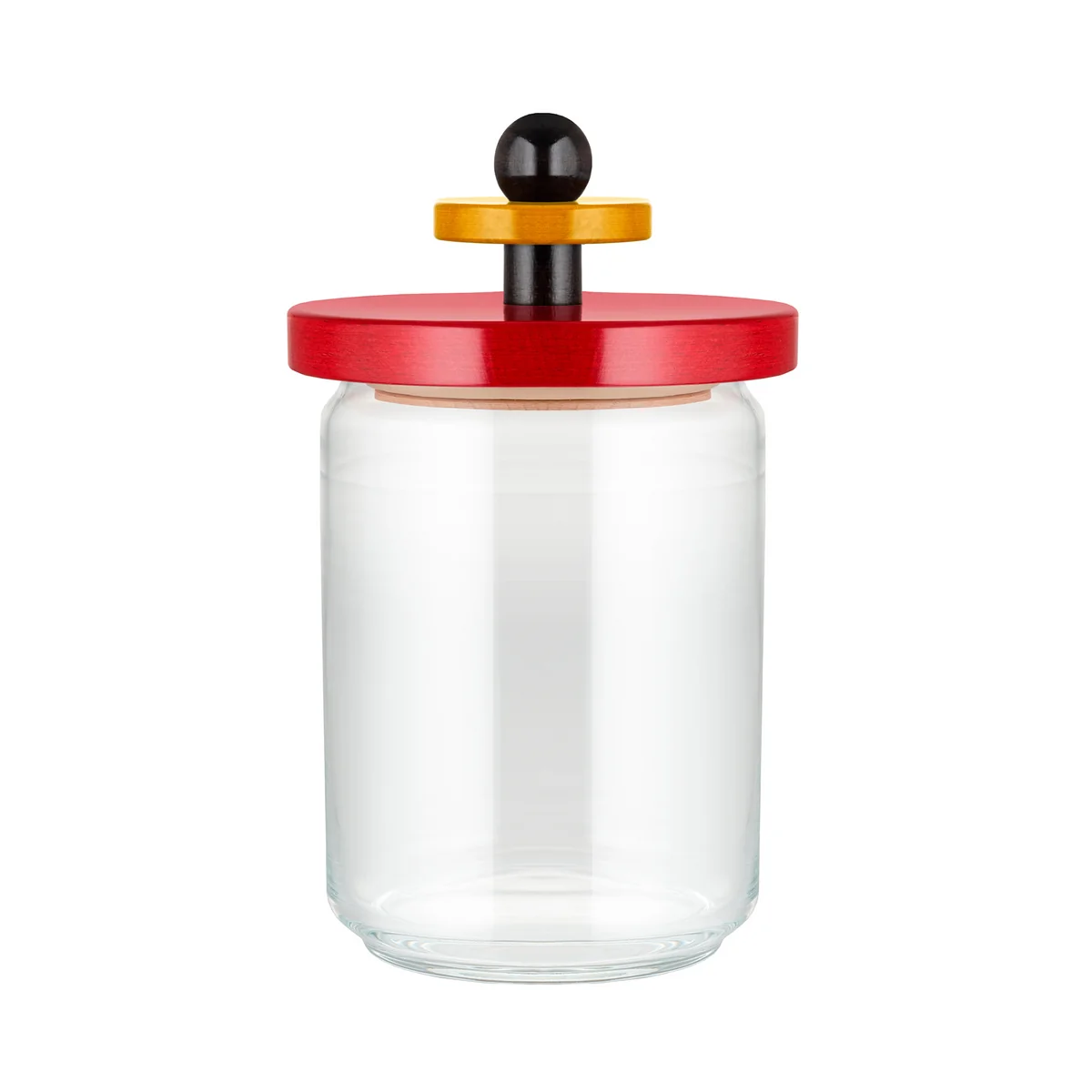Alessi - Twergi Boîte à provisions, 1 l, rouge