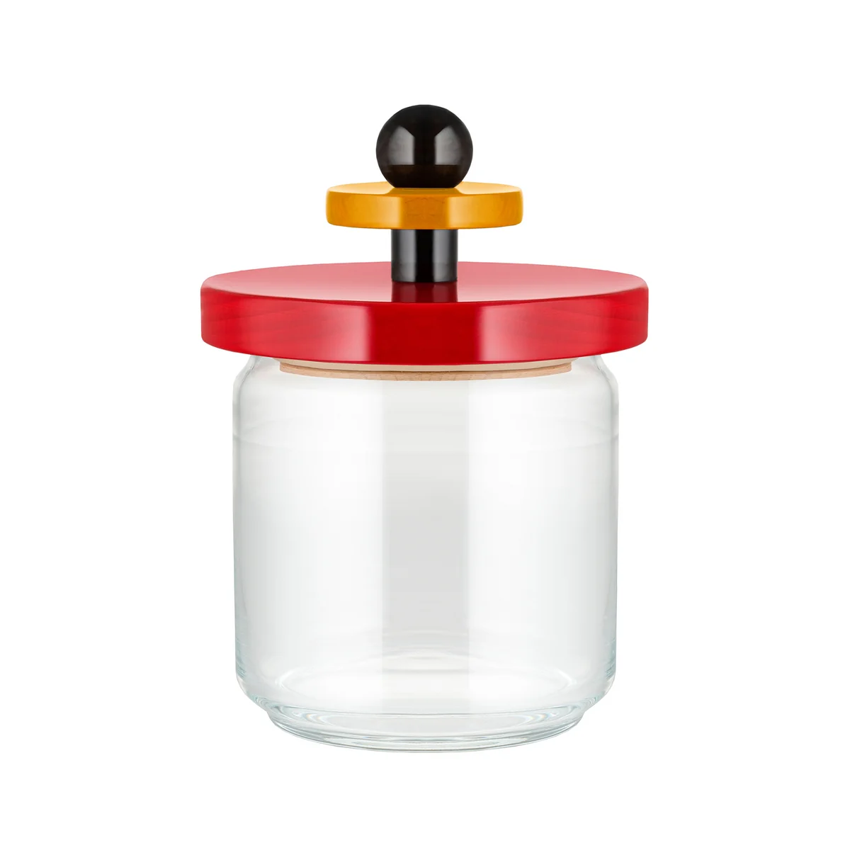 Alessi - Twergi Boîte à provisions, 0.75 l, rouge