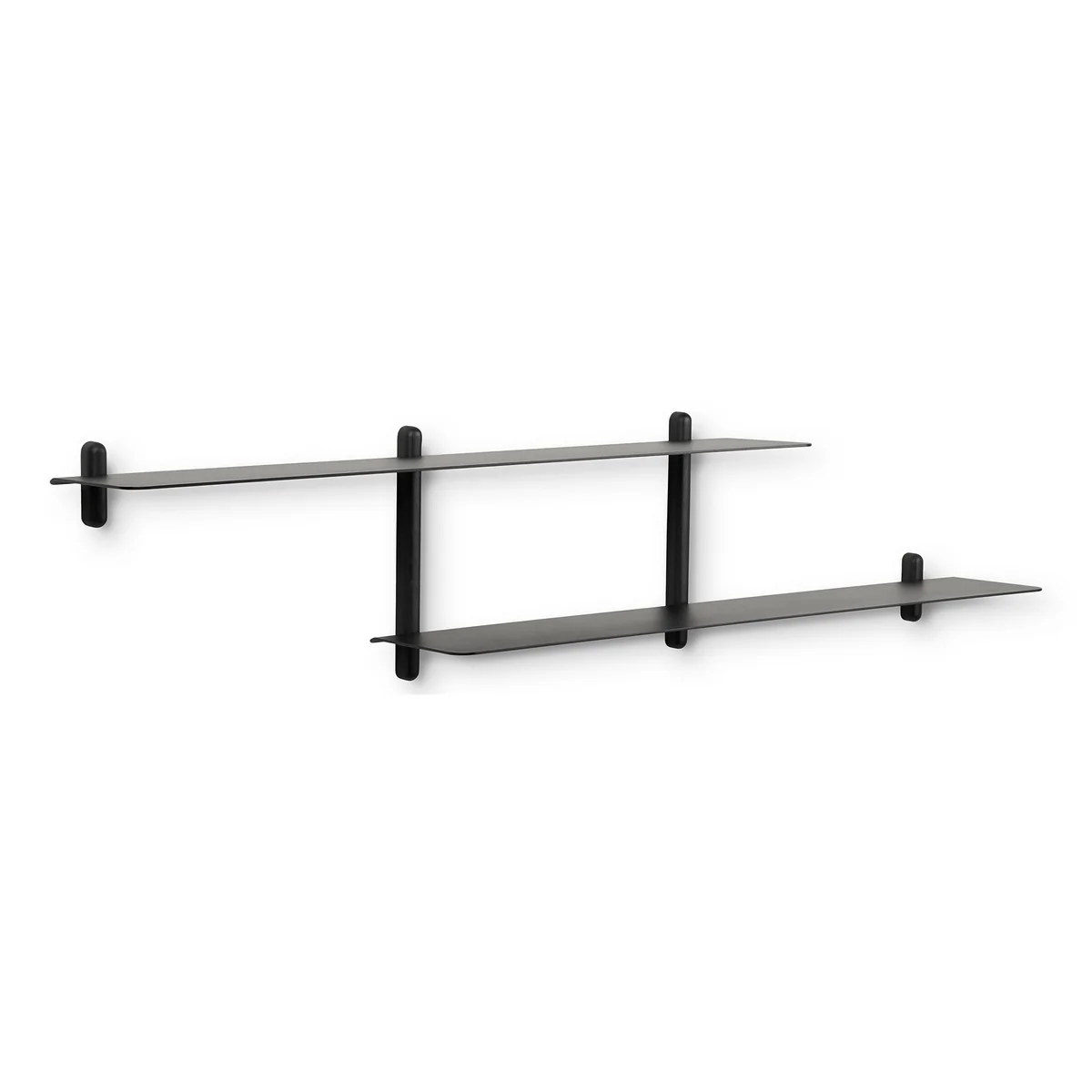 Gejst - Nivo Étagère murale H, frêne noir Gejst - Nivo Étagère murale H, frêne noir