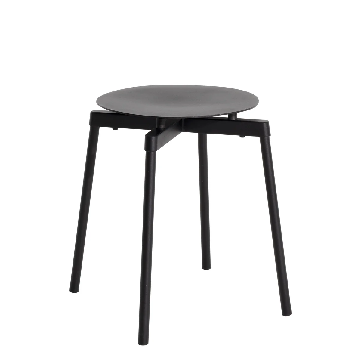 Petite Friture - Fromme Tabouret Outdoor, noir Petite Friture - Fromme Tabouret Outdoor, noir
