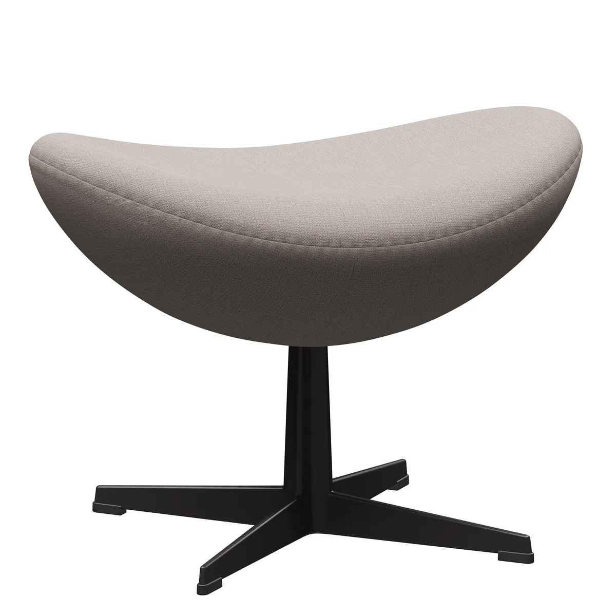 Fritz Hansen - Egg Repose-pieds, warm graphite / Christianshavn 1120 light beige