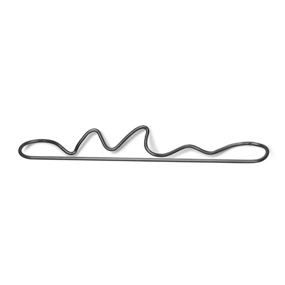 Ferm Living - Curvature Porte-serviettes, noir Ferm Living - Curvature Porte-serviettes, noir