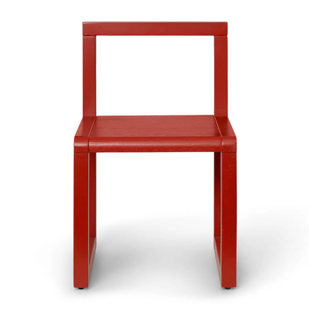 Ferm Living - Chaise Little Architect Chaise pour enfant, poppy red Ferm Living - Chaise Little Architect Chaise pour enfant, poppy red
