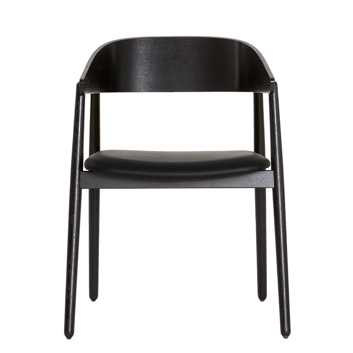 Andersen Furniture - AC2 Chaise, chêne noir / cuir noir Andersen Furniture - AC2 Chaise, chêne noir / cuir noir