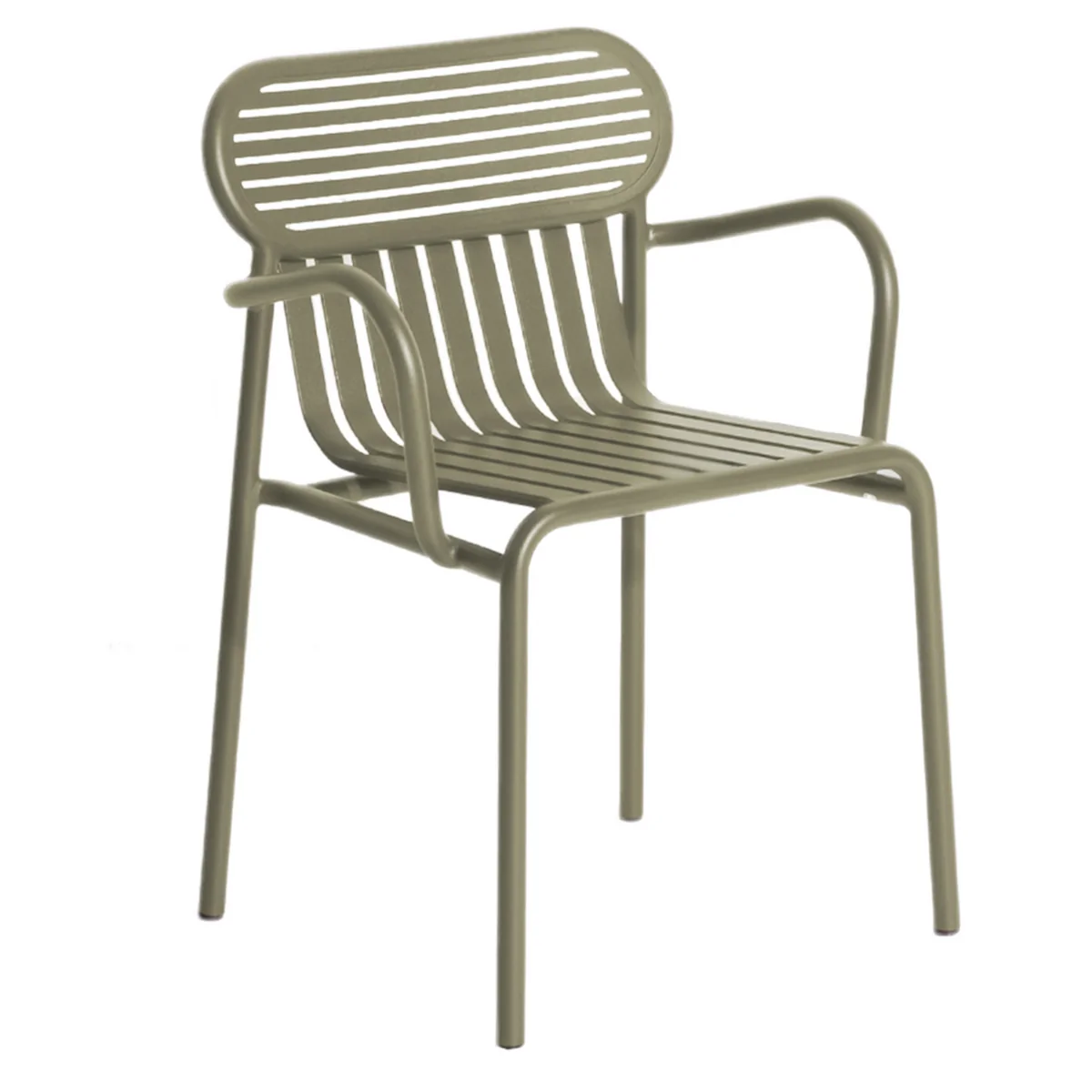 Petite Friture - Week-End Bridge Chaise Outdoor, vert jade Petite Friture - Week-End Bridge Chaise Outdoor, vert jade