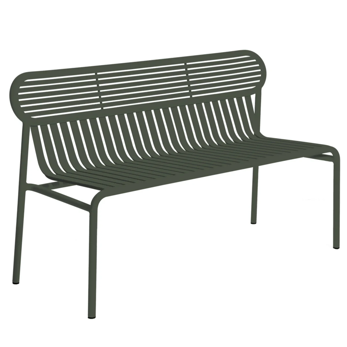 Petite Friture - Week-End Outdoor Banc, vert verre