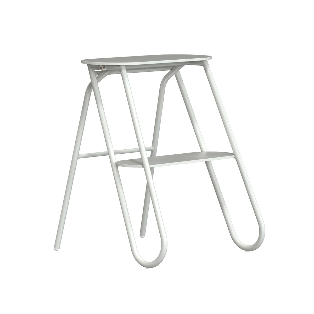 Frost - Bukto Marchepied pliant, small, H 46 cm, blanc Frost - Bukto Marchepied pliant, small, H 46 cm, blanc