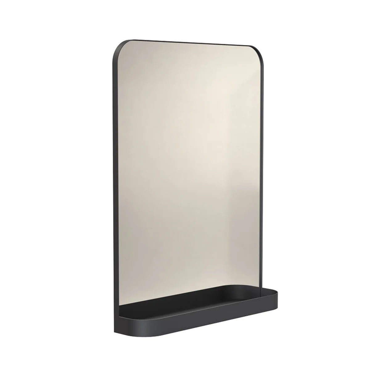 Frost - Signatures TB600 Miroir avec étagère, noir Frost - Signatures TB600 Miroir avec étagère, noir