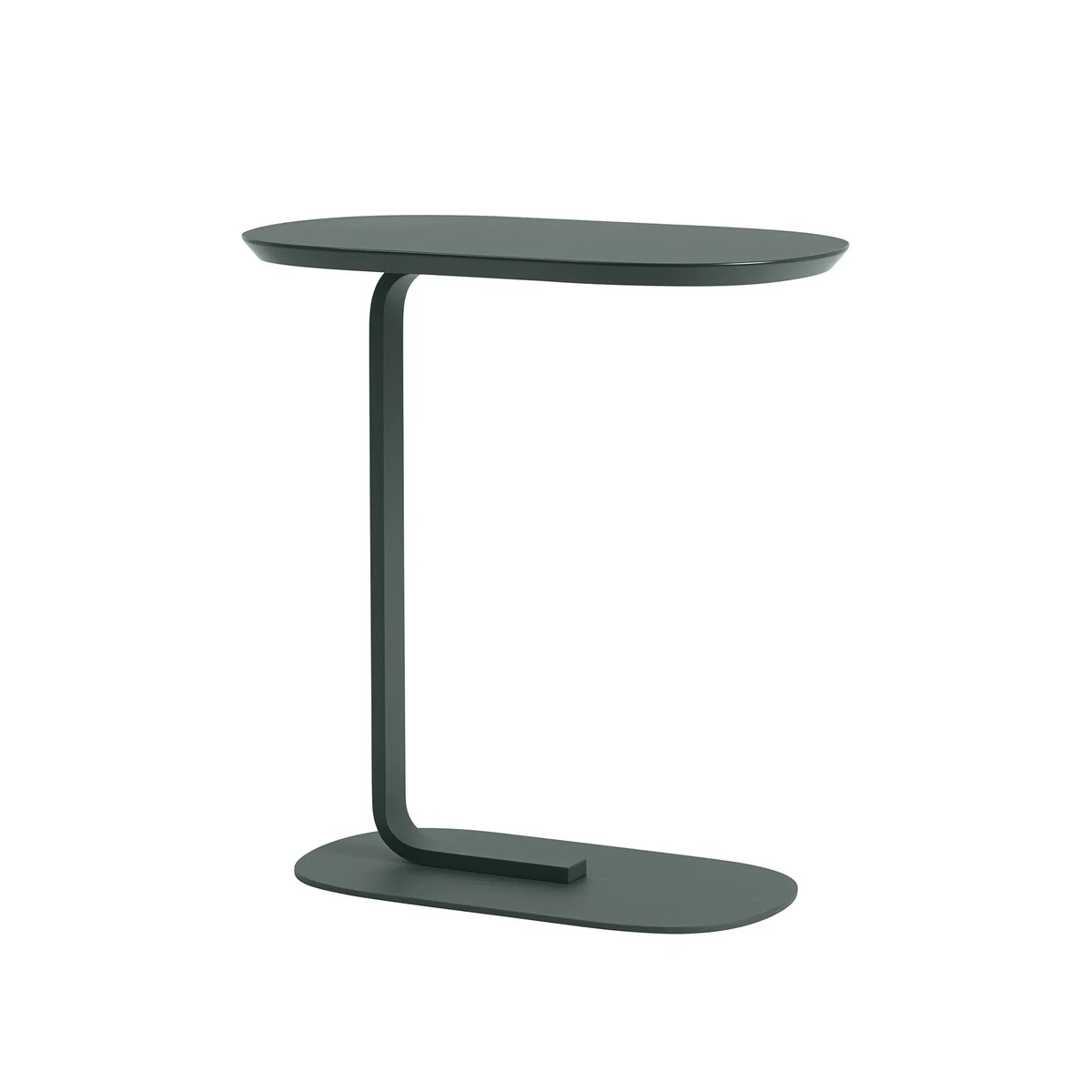 Muuto - Relate Side Table, H 60,5 cm, vert foncé Muuto - Relate Side Table, H 60,5 cm, vert foncé