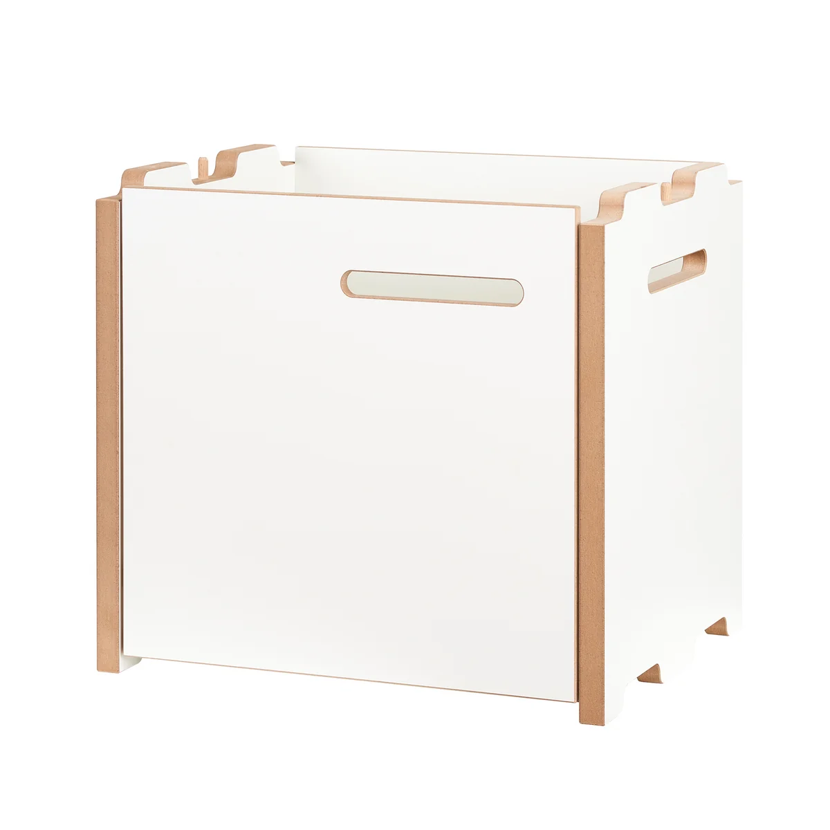 Tojo - Halbstark Système d'étagères, module d'extension avec porte à gauche, blanc Tojo - Halbstark Système d'étagères, module d'extension avec porte à gauche, blanc