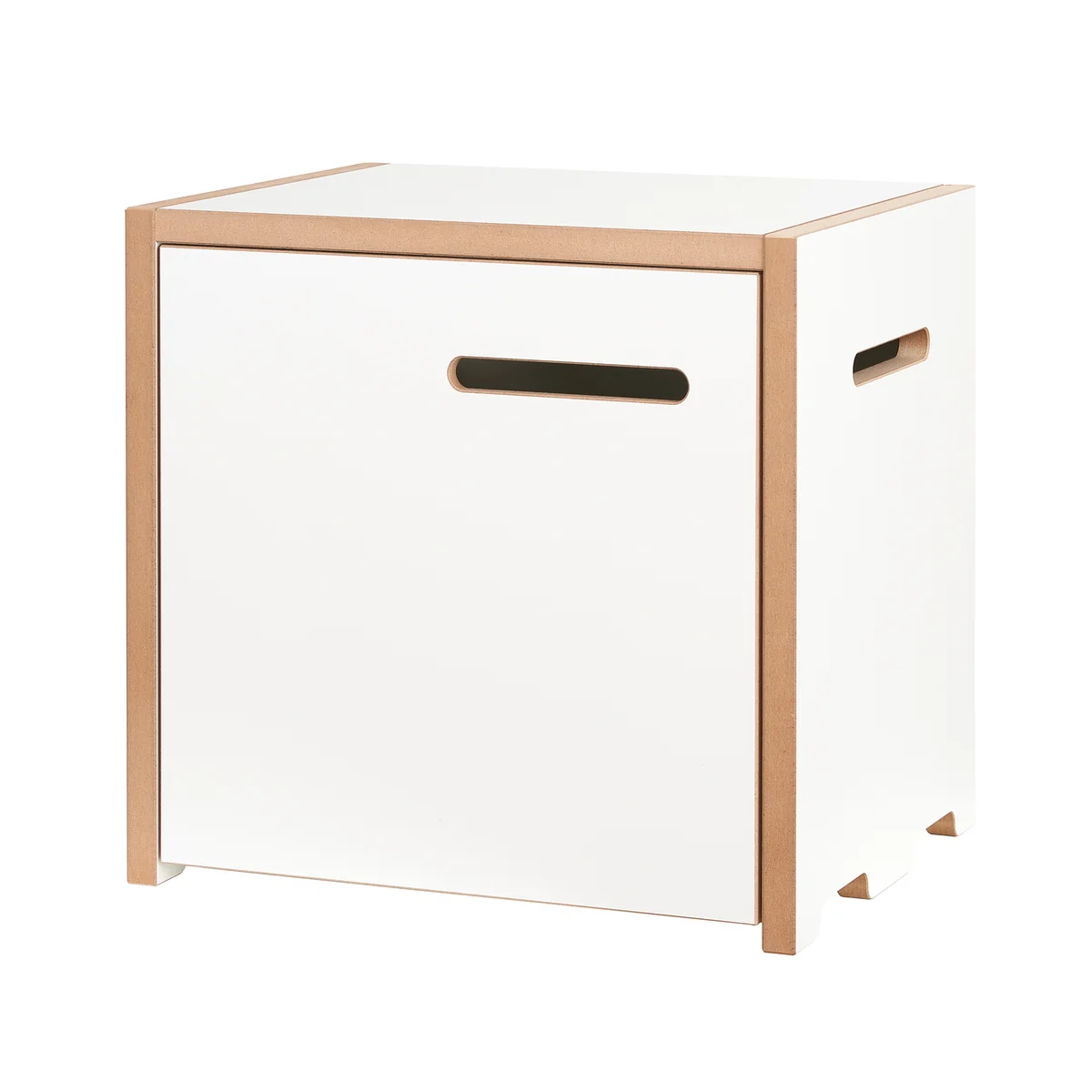 Tojo - Halbstark Système d'étagères, module de base avec porte à gauche, blanc Tojo - Halbstark Système d'étagères, module de base avec porte à gauche, blanc