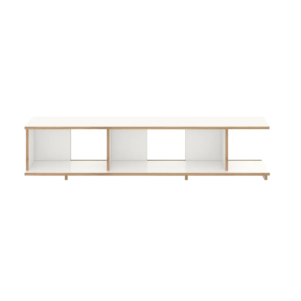 Tojo - Stell Système d'étagères module de base, largeur 160 cm, blanc Tojo - Stell Système d'étagères module de base, largeur 160 cm, blanc