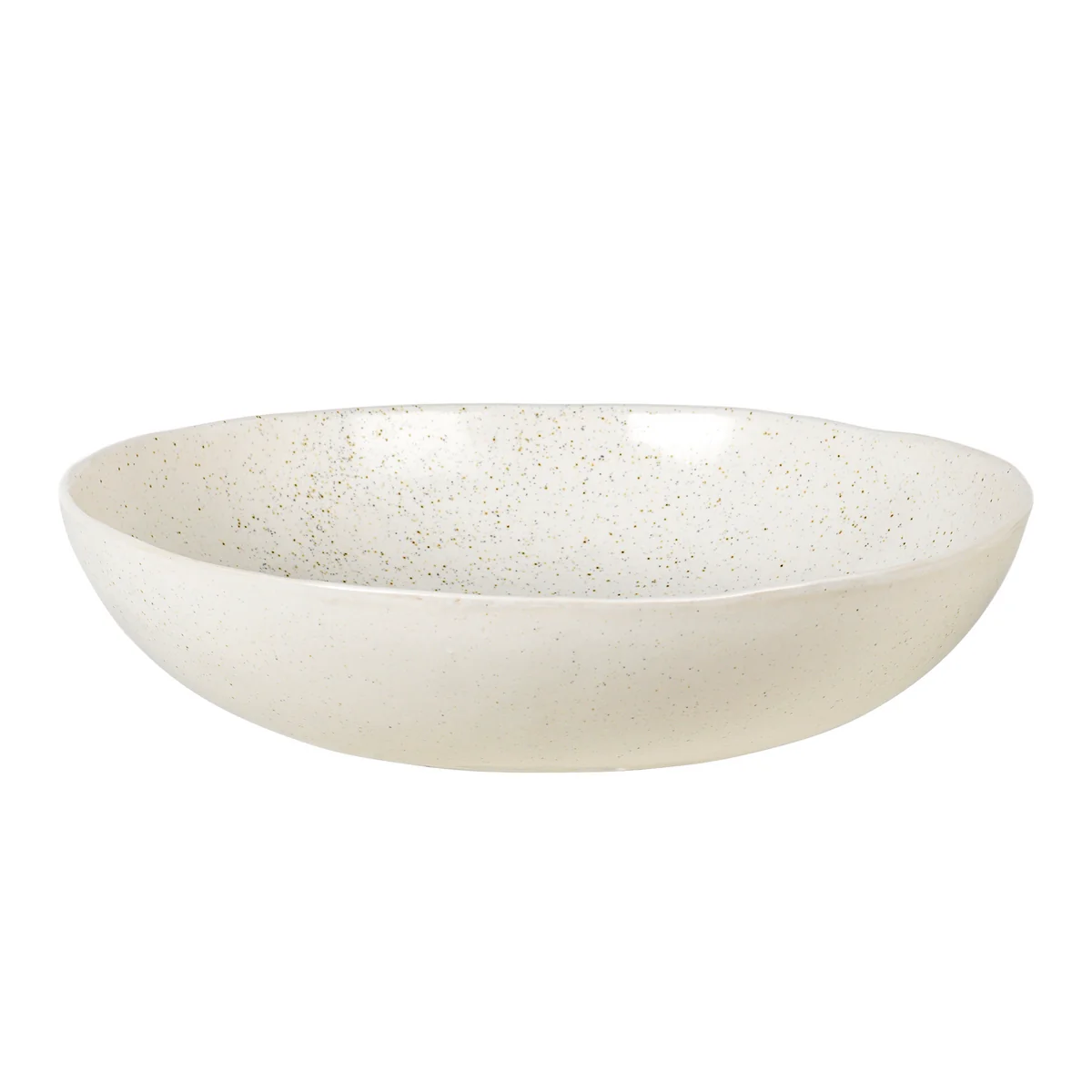 Broste Copenhagen - Nordic Vanilla Saladier, Ø 34,5 x H 7,5 cm