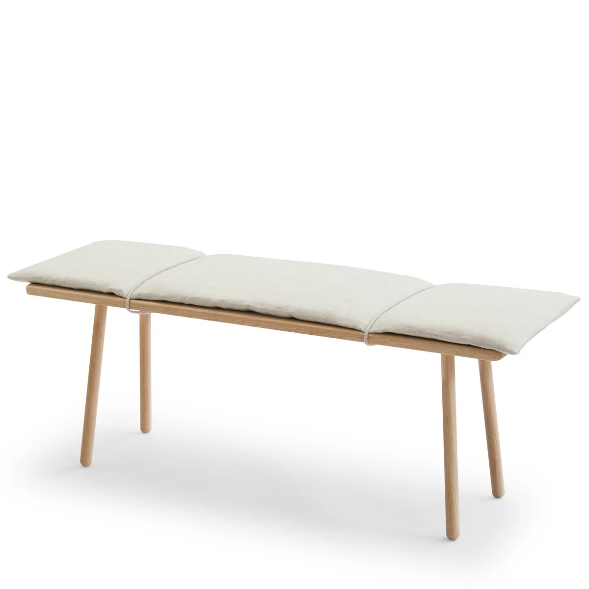 Fritz Hansen - Skagerak Georg Banc, chêne naturel / lin beige Fritz Hansen - Skagerak Georg Banc, chêne naturel / lin beige