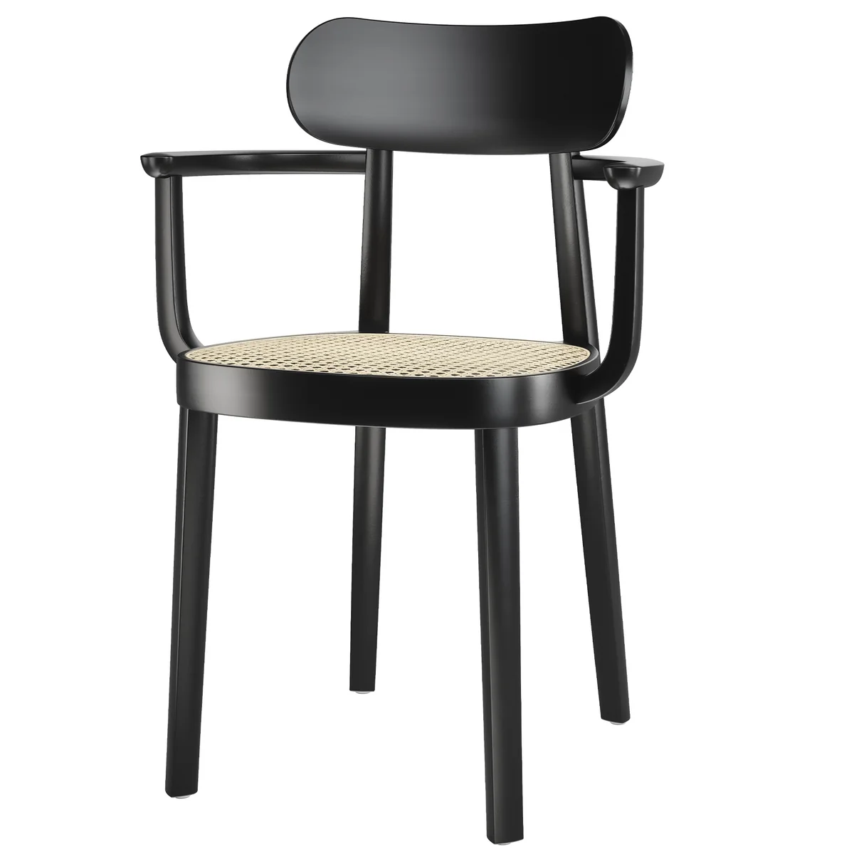 Thonet - 118 F Fauteuil en maille tubulaire, noir Thonet - 118 F Fauteuil en maille tubulaire, noir