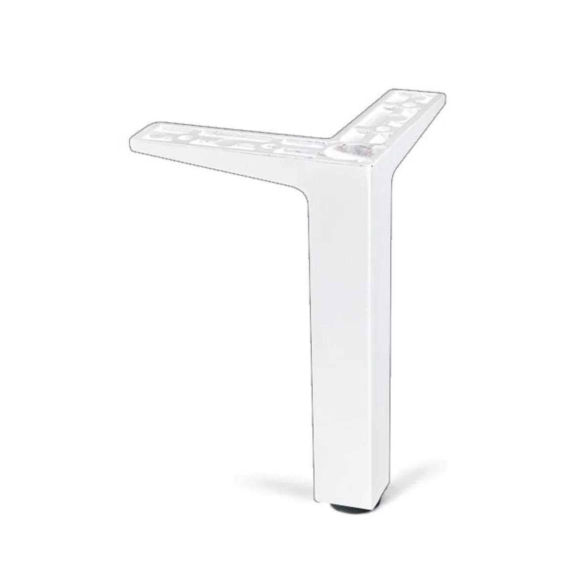 Müller Small Living - Pieds pour le buffet Vertiko, blanc (jeu de 4) Müller Small Living - Pieds pour le buffet Vertiko, blanc (jeu de 4)