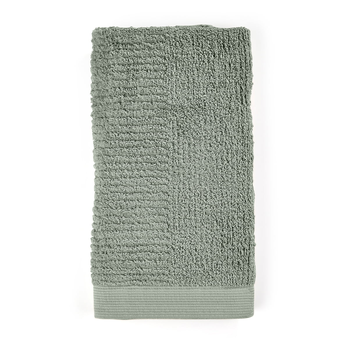 zone denmark - classic serviette de bain, 100 x 50 cm, matcha green